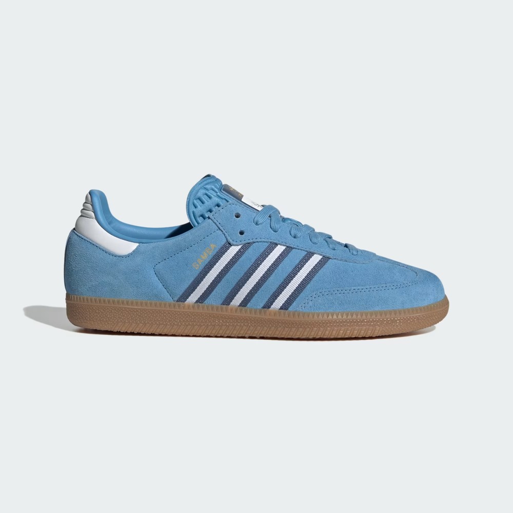 7.5M / 8.5W - [NEW] Men's adidas Samba OG Casual Shoes 'Light Blue' IH6827